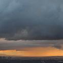 Approaching storm over downtown LA, 
2009